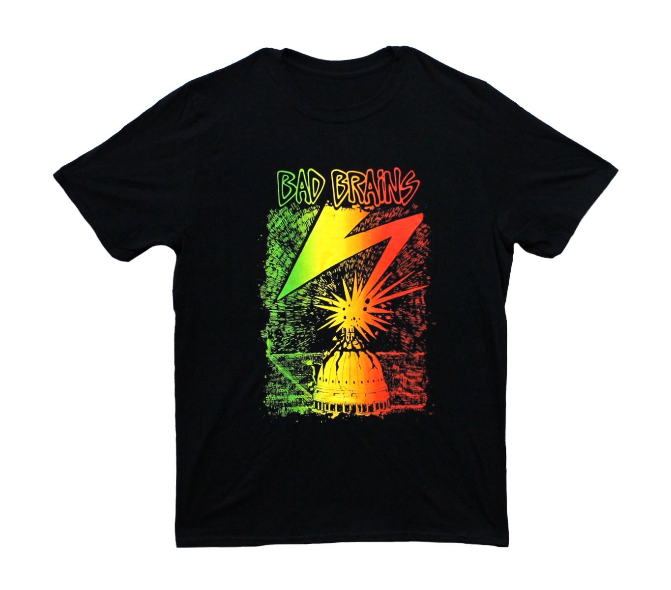 Bad Brains Rasta Fade Capitol - Black