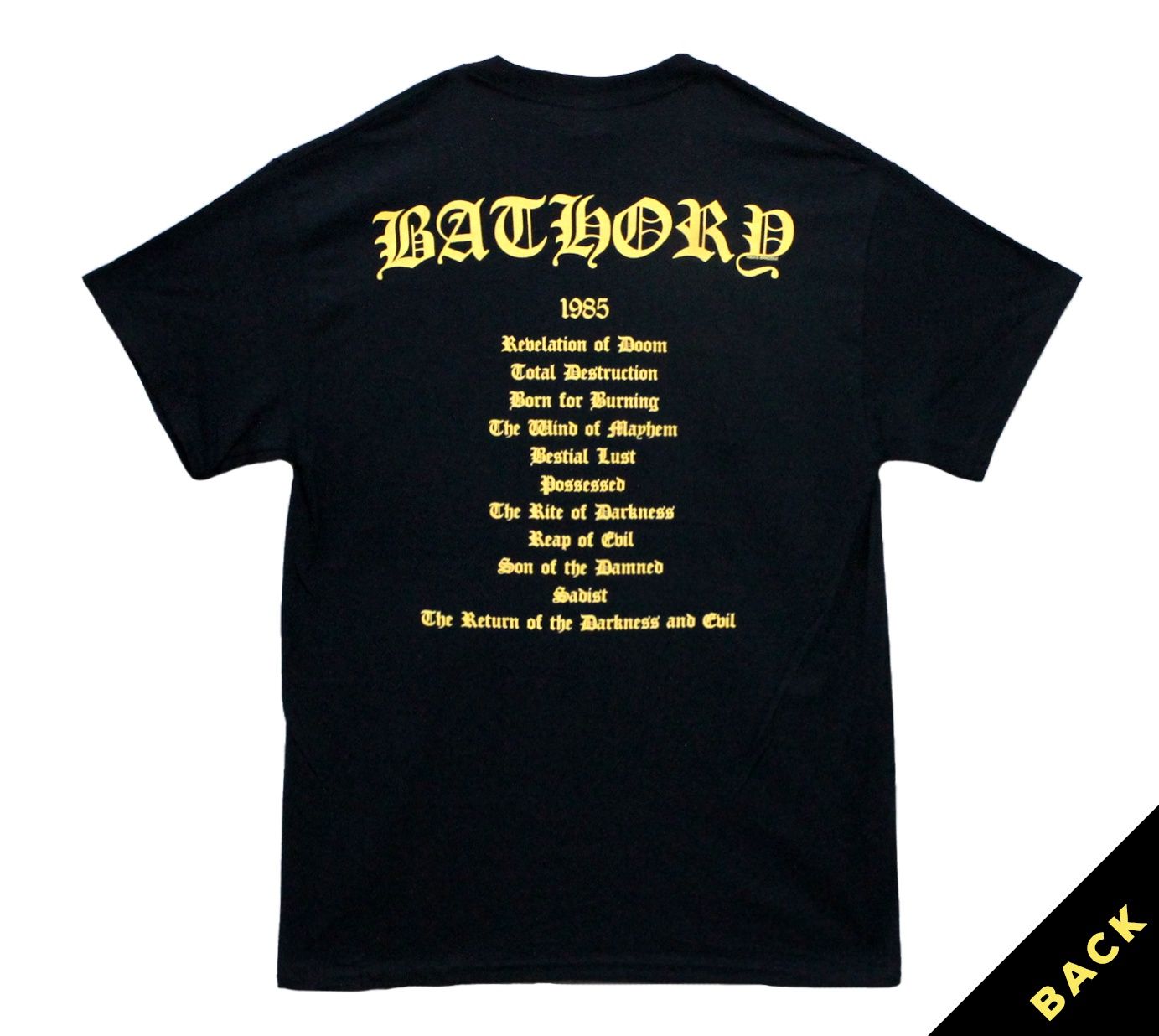 Bathory Return - Black