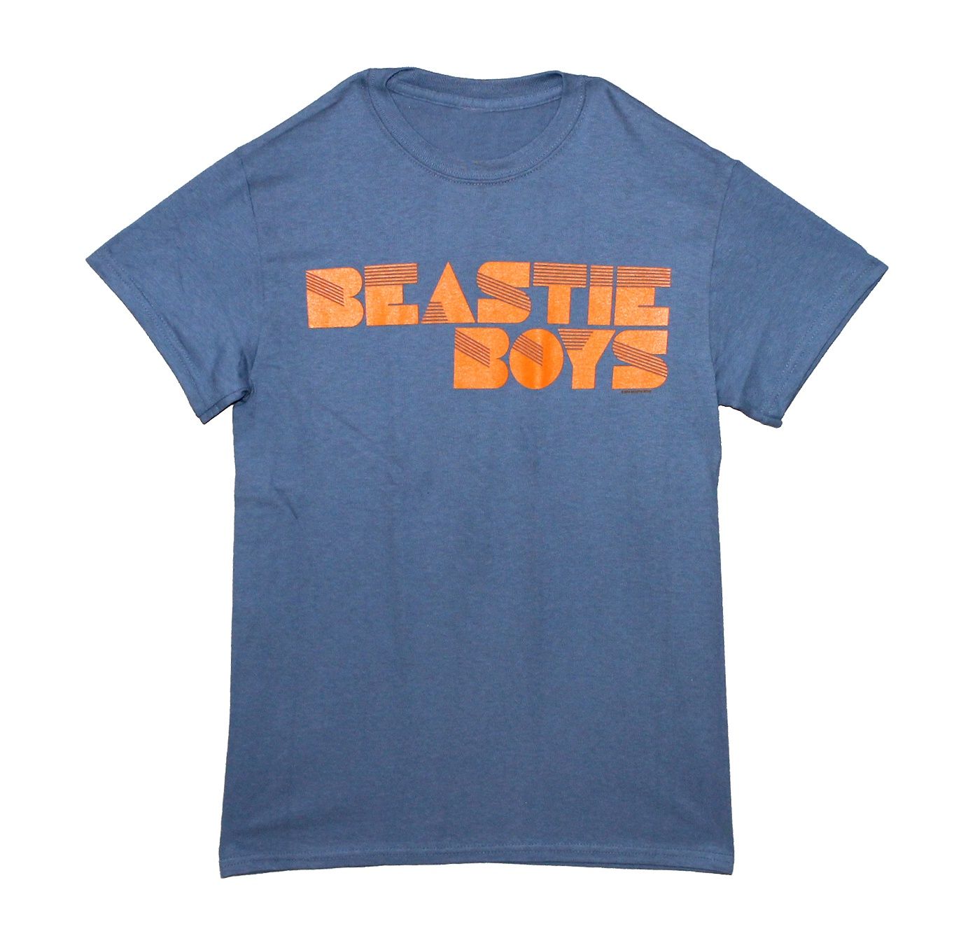 Beastie Boys Orange Logo - Vintage Blue