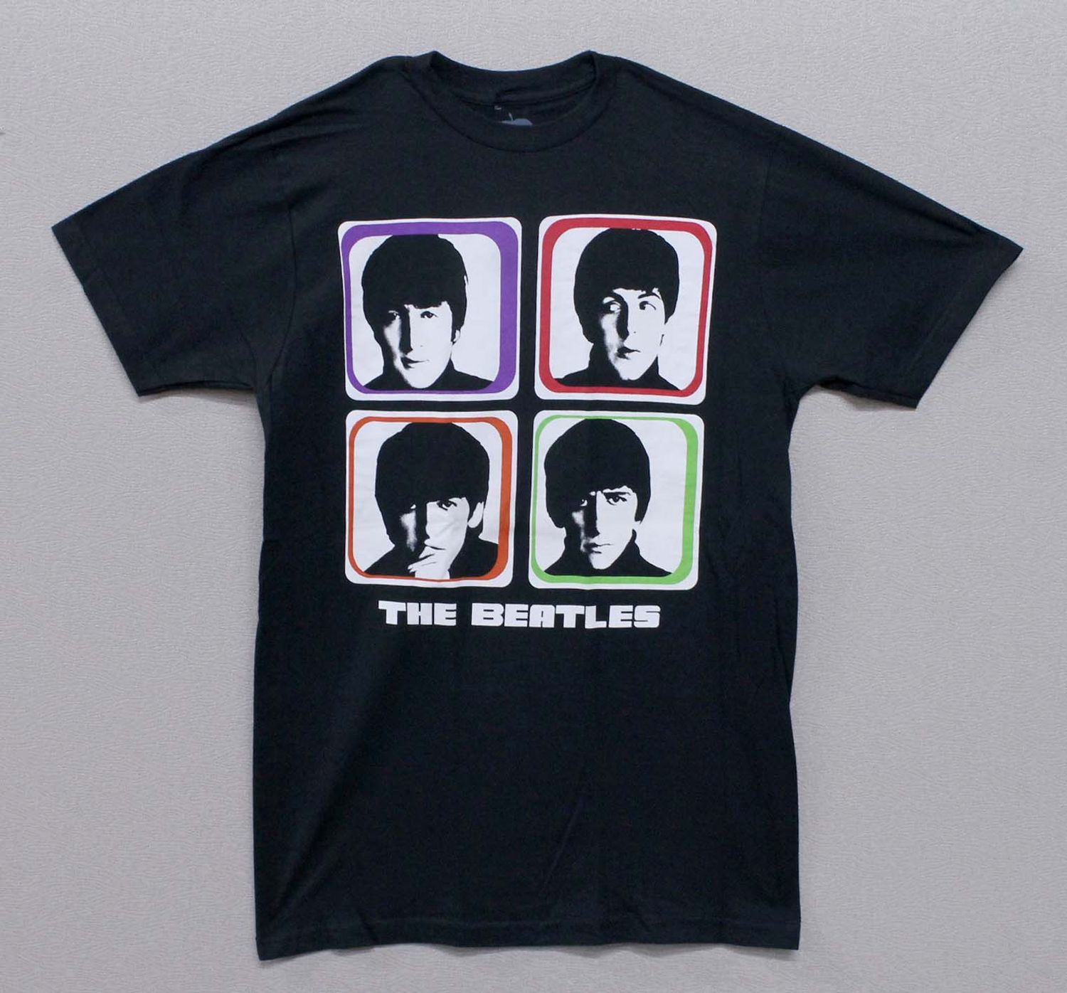 Beatles Colour Squares - Black