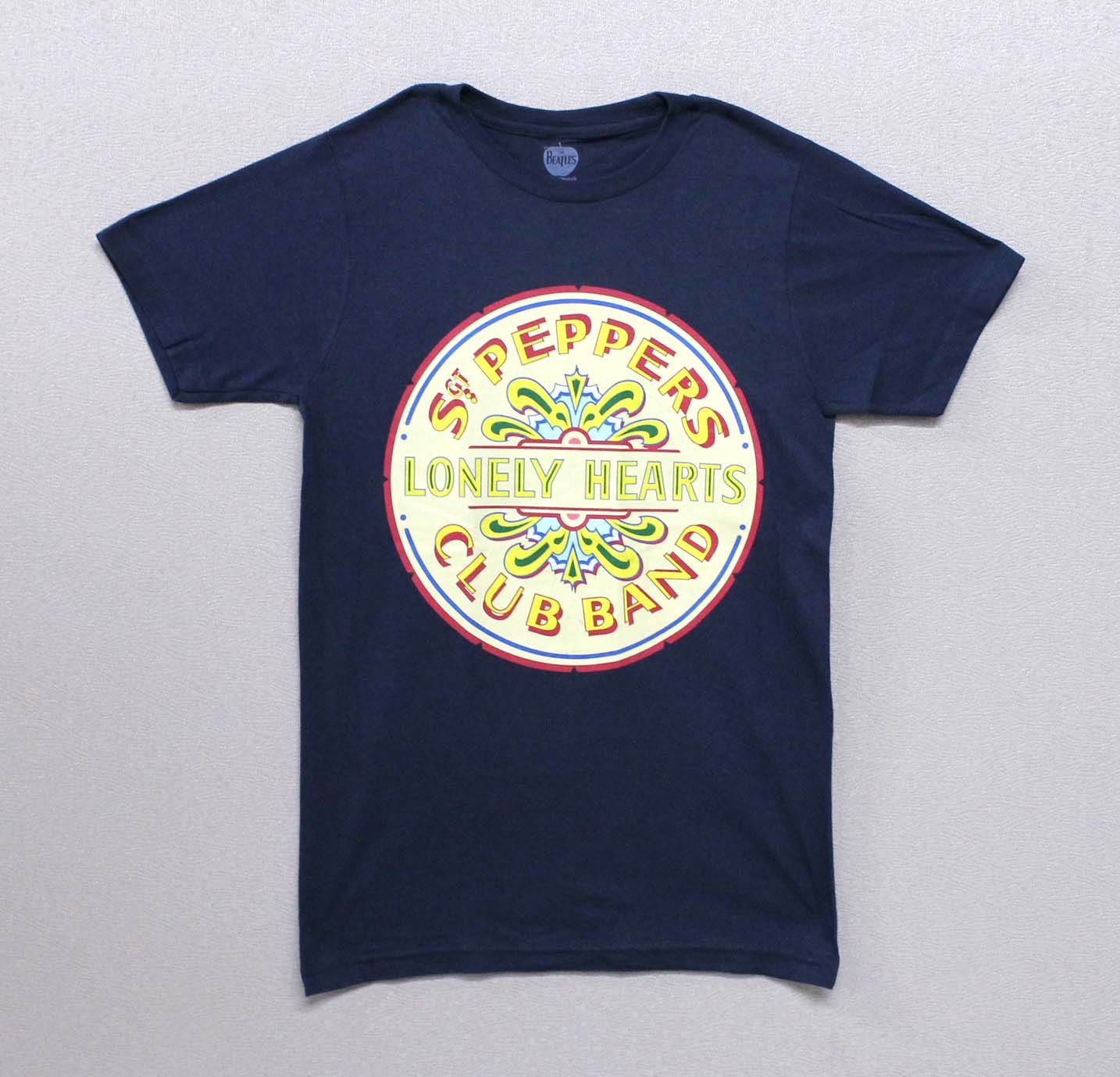Beatles Sgt. Pepper's Logo - Navy