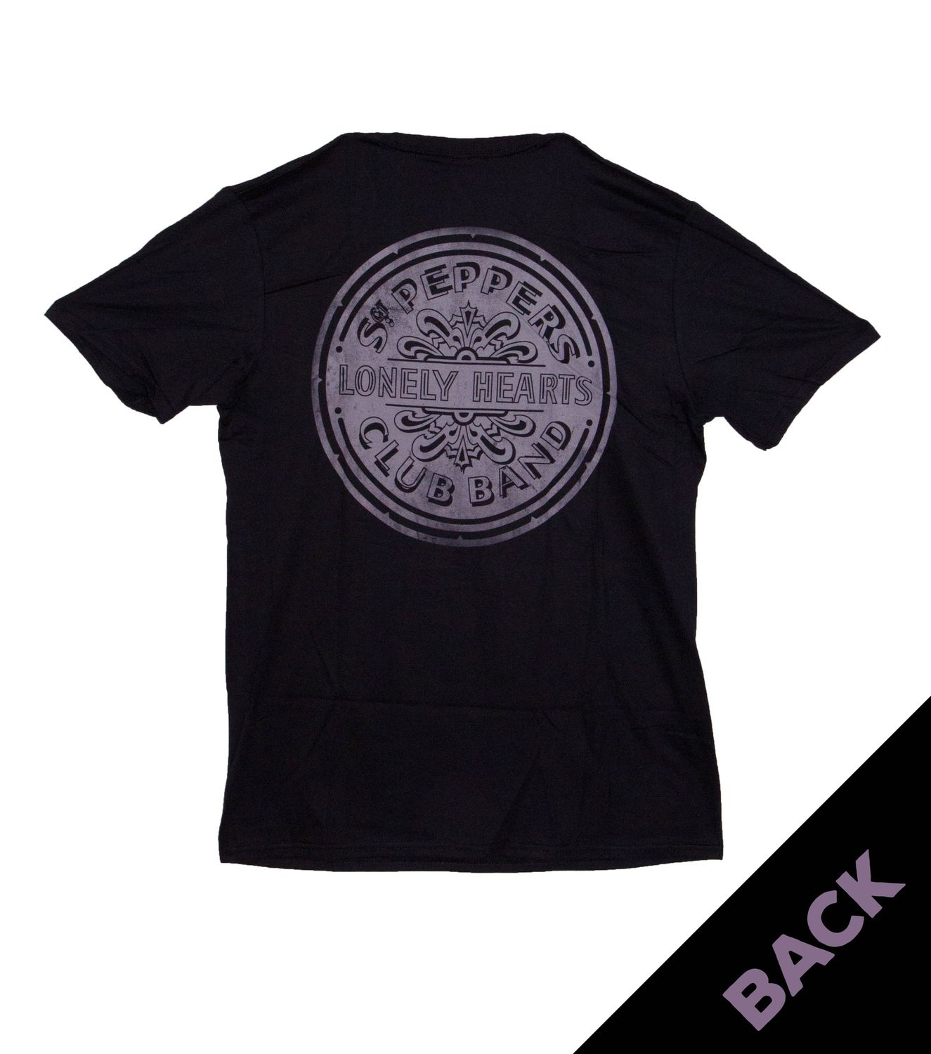 Beatles - Lonely Hearts Logo - BLK