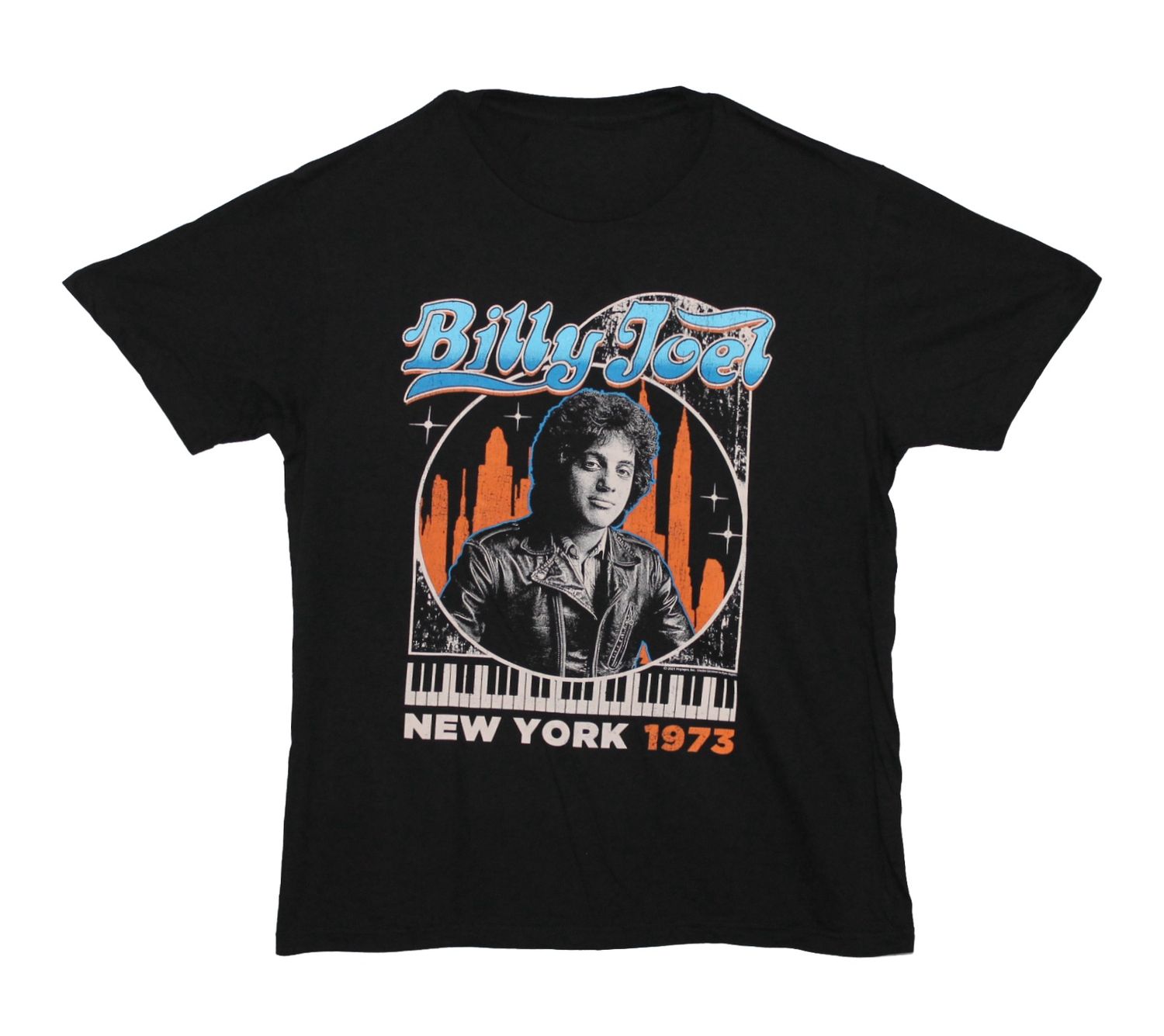 Billy Joel New York 1973 - Black