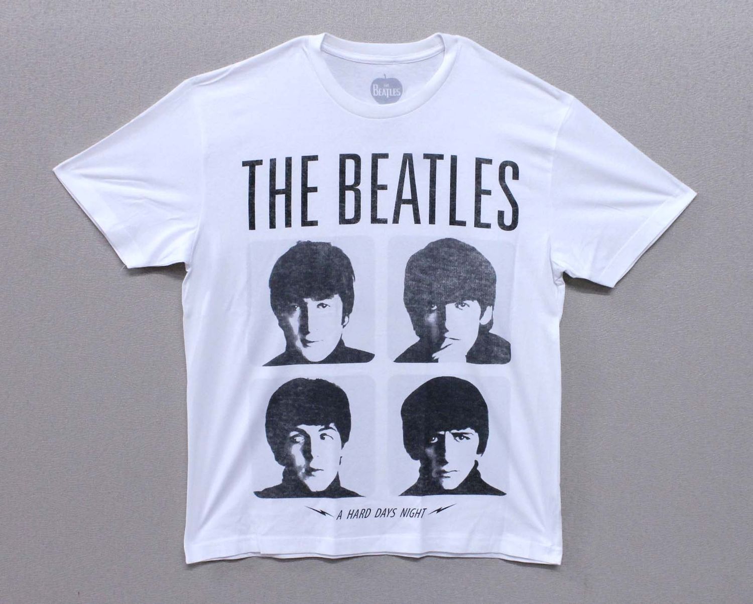 Beatles Hard Days Night Portraits - White
