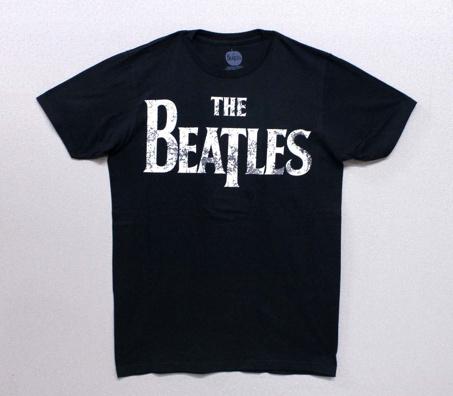 Beatles - Distressed Logo - BLK