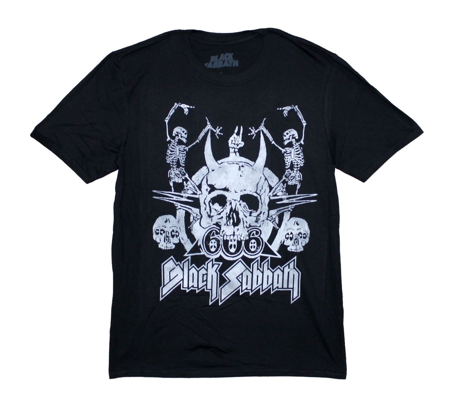Black Sabbath Dancing Skeletons - Black