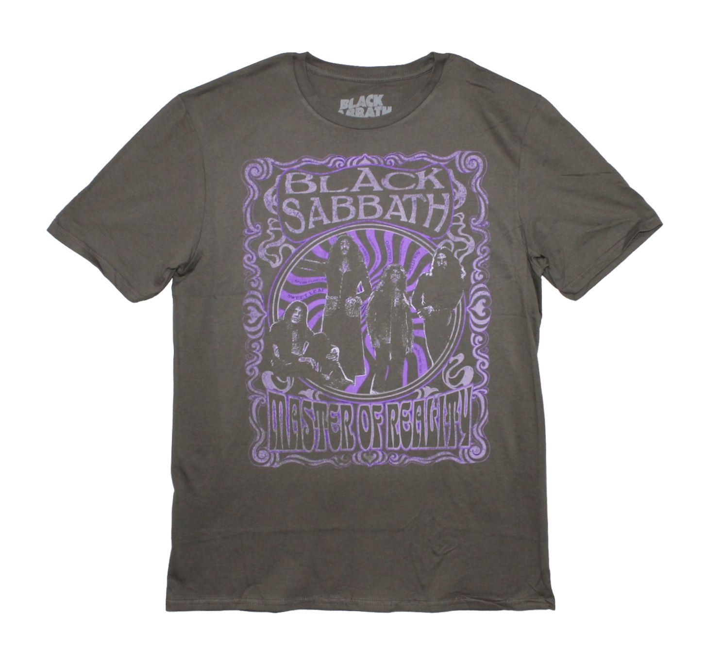 Black Sabbath Master of Reality Songs - Charcoal
