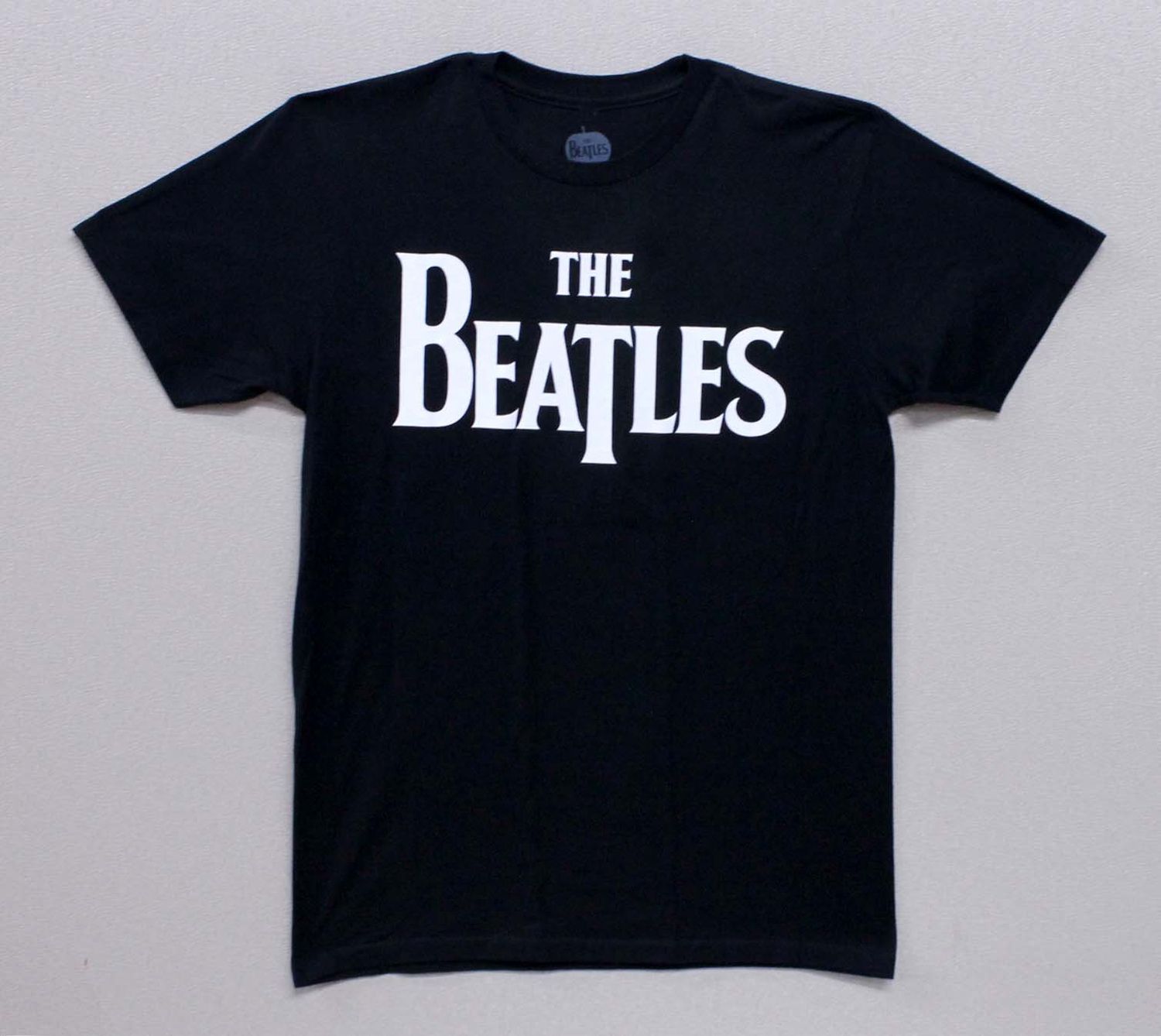 Beatles Drop T Logo - Black