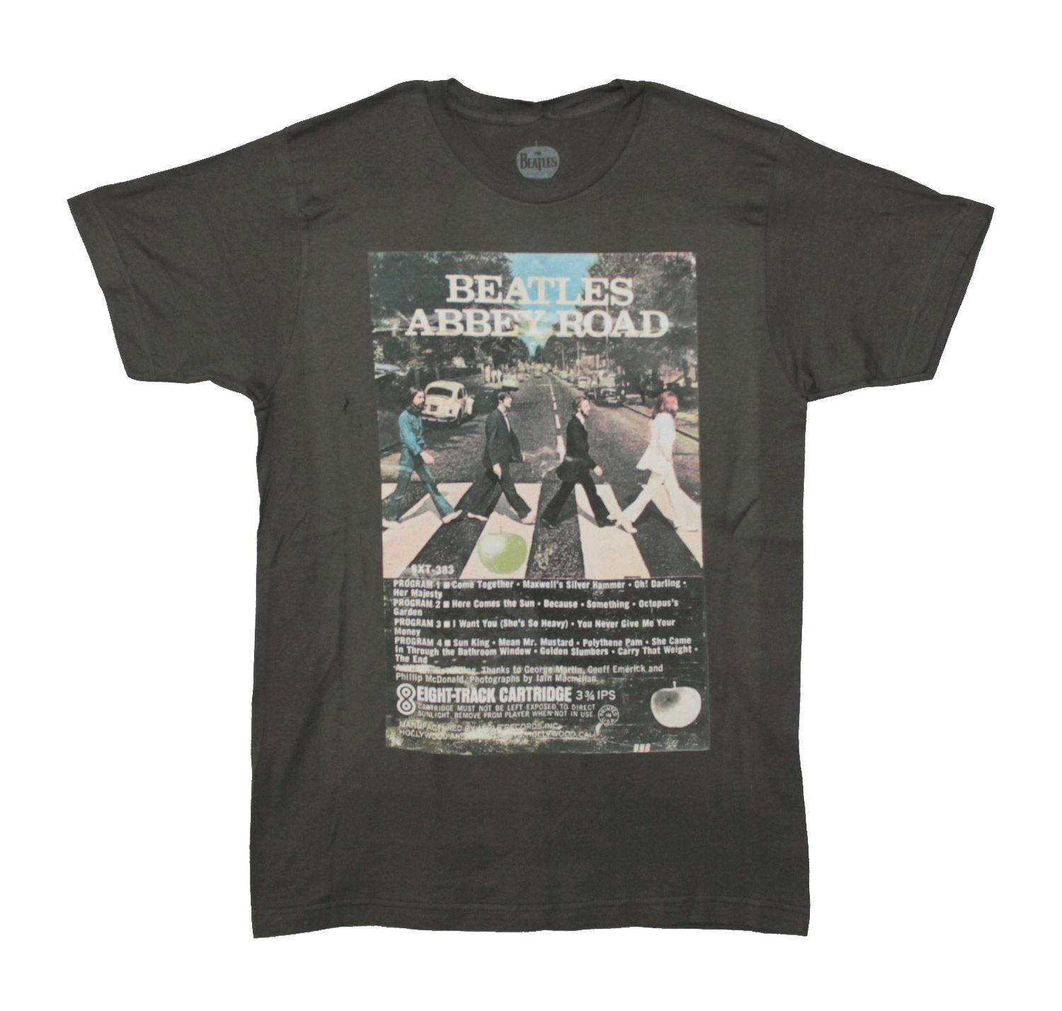 Beatles Abbey Road 8 Track - Charcoal