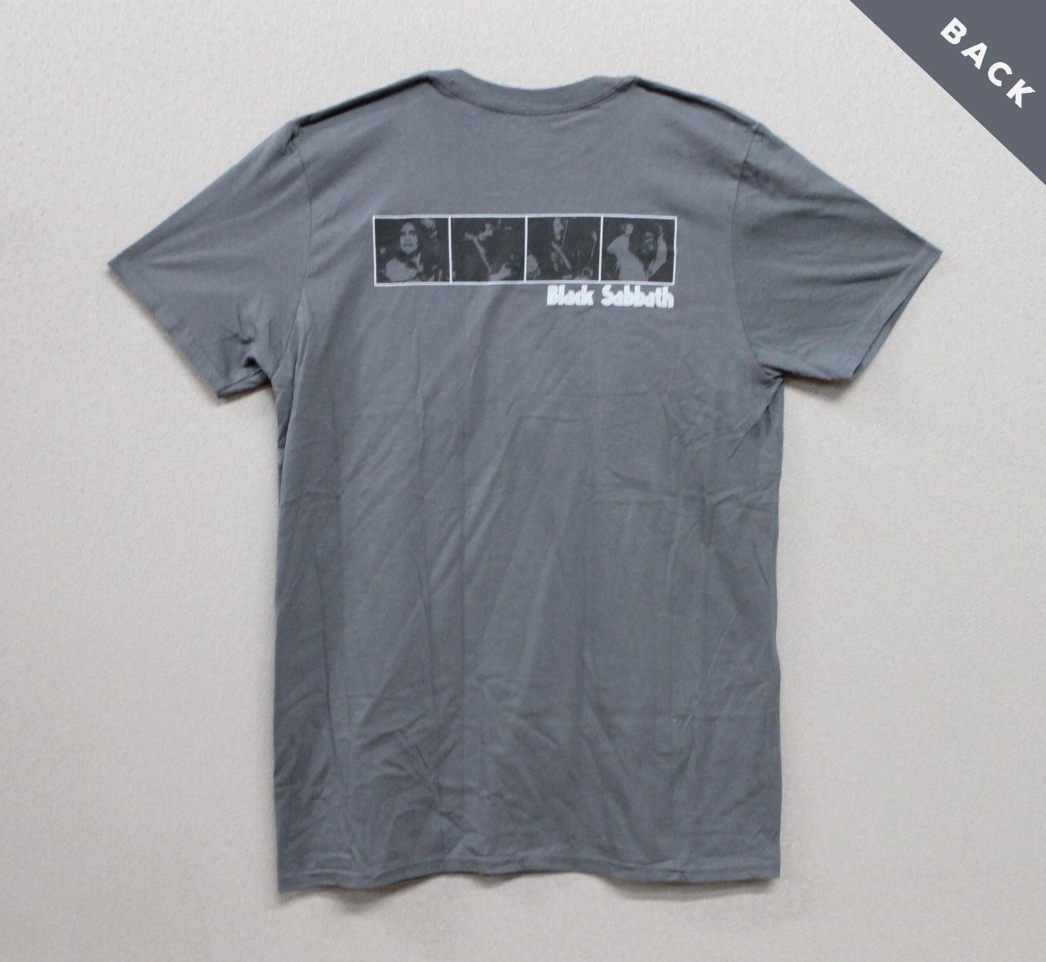 Black Sabbath Vol 4 Chest Logo - Grey
