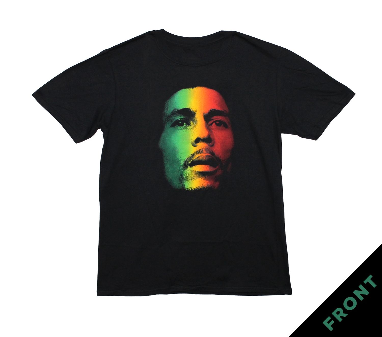 Bob Marley Gradient Face - Black