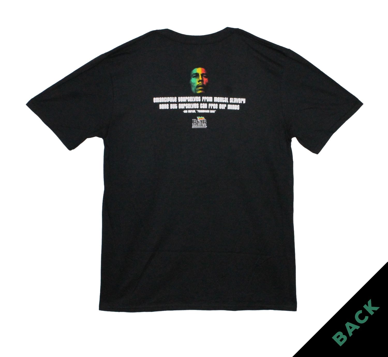 Bob Marley Gradient Face - Black