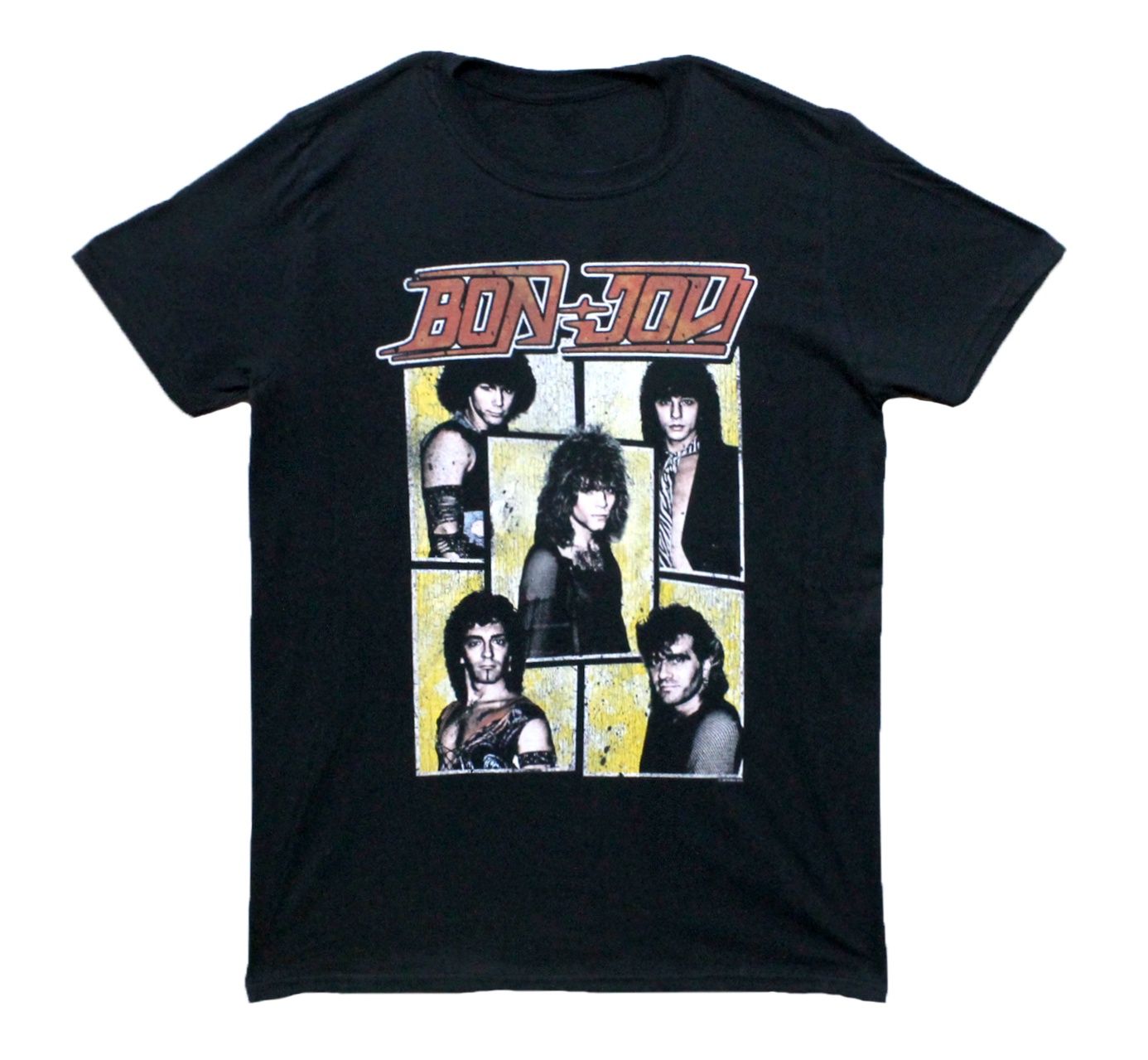 Bon Jovi Band Frames Distressed - Black