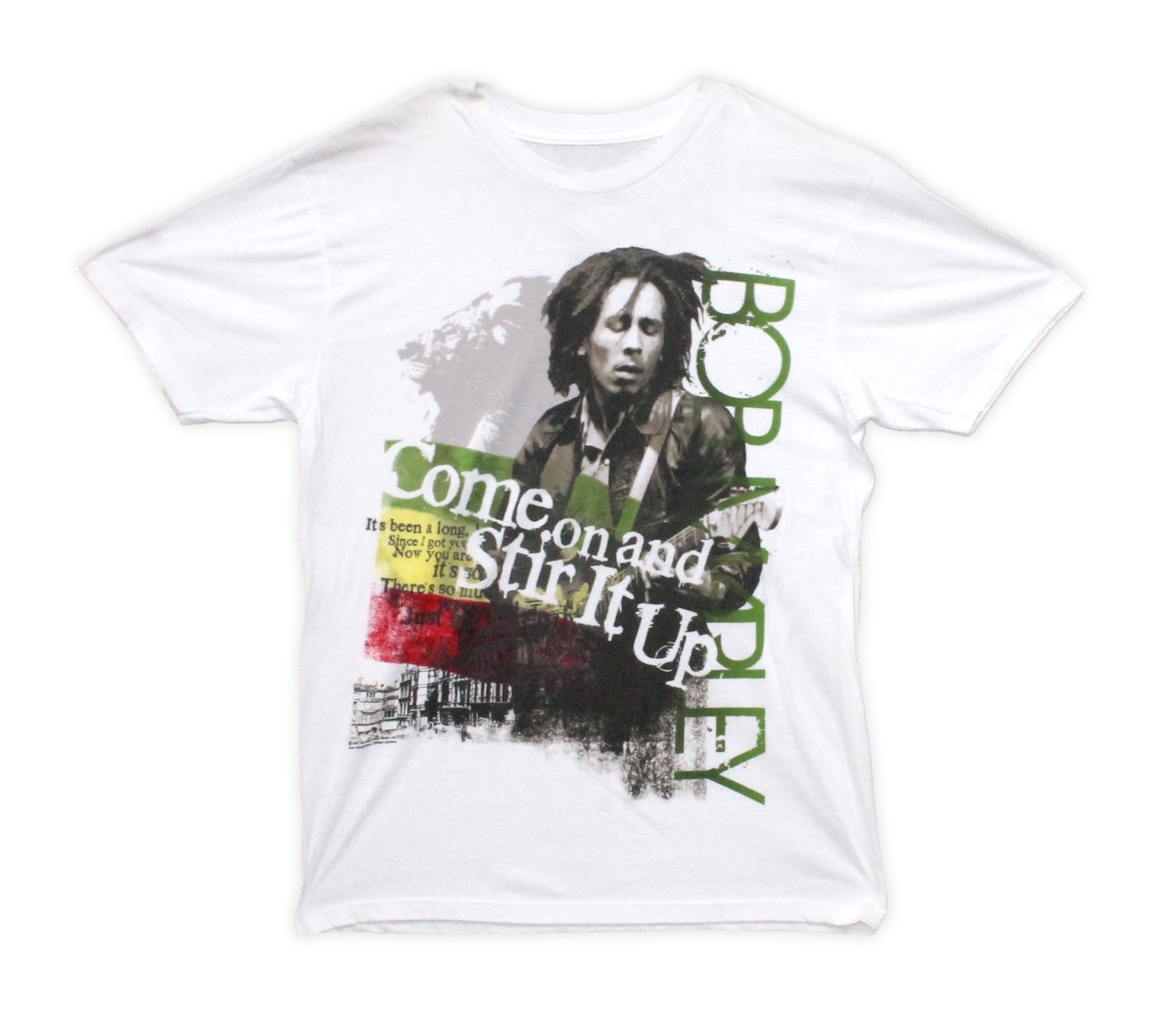 Bob Marley Stir it Up - White