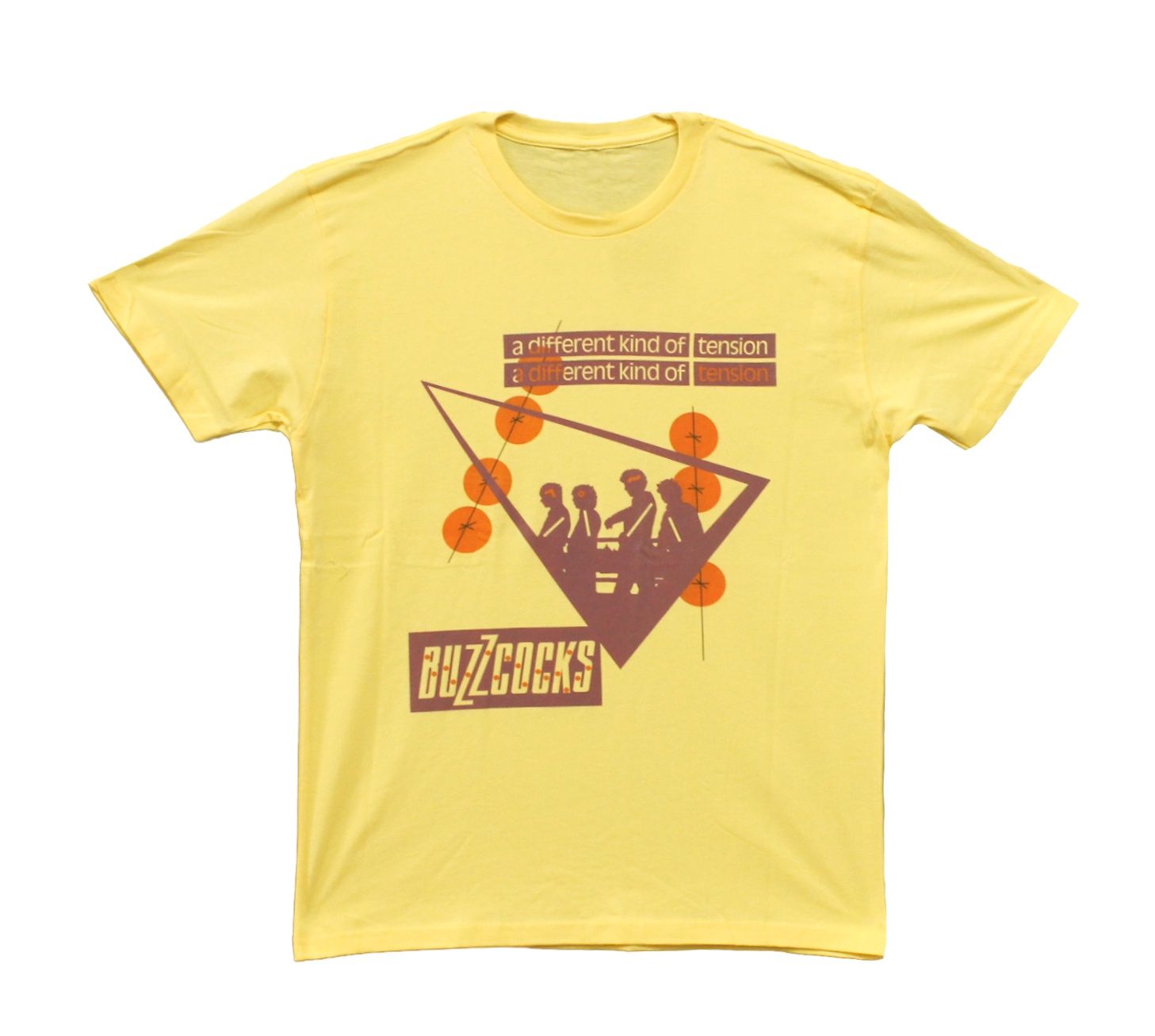 Buzzcocks Tension - Pale Yellow