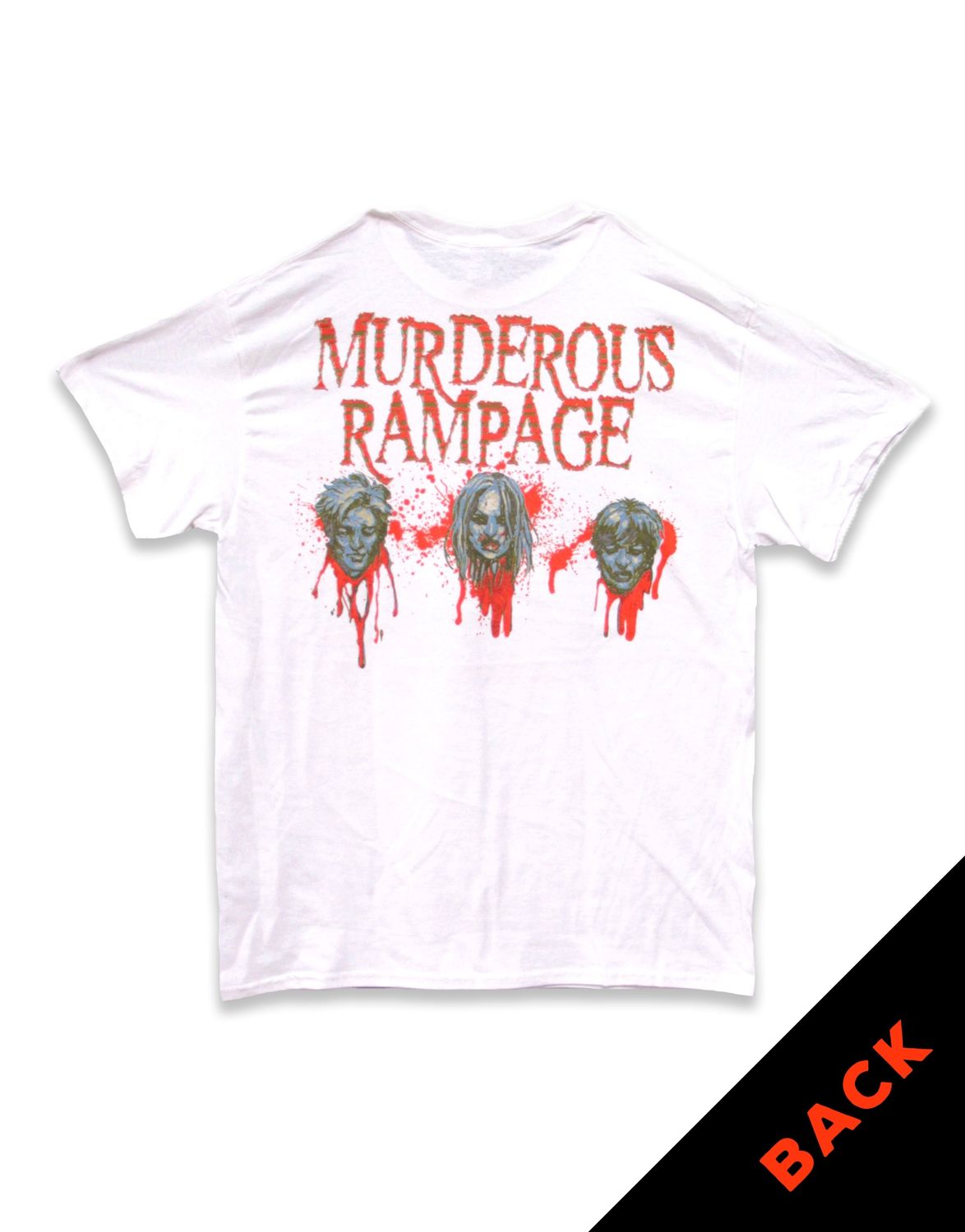 Cannibal Corpse Rampage Logo - White