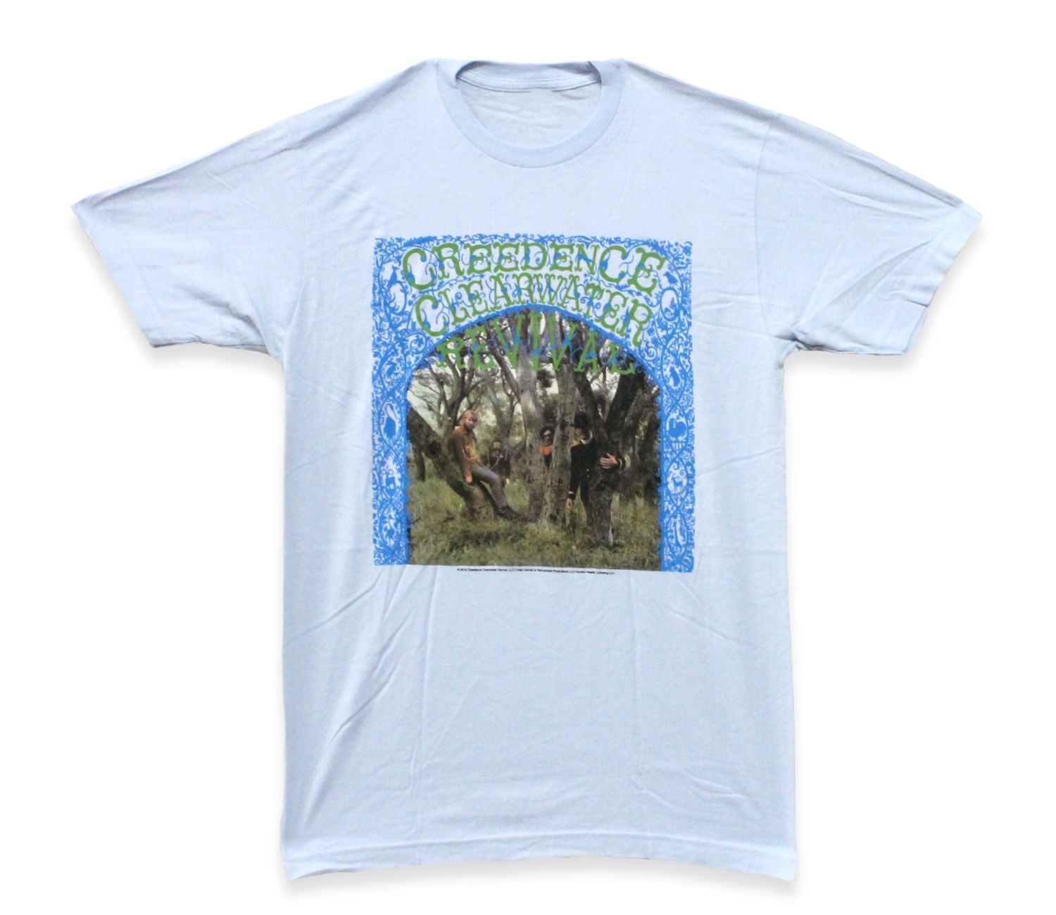 Creedence Clearwater Revival (CCR) Debut Album - Light Blue
