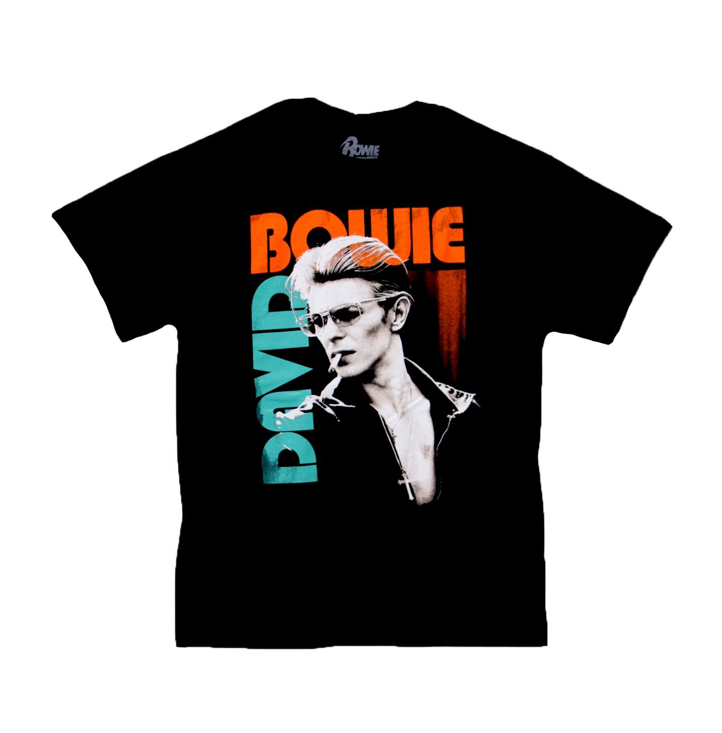 David Bowie Smoking Orange/Teal-BLK