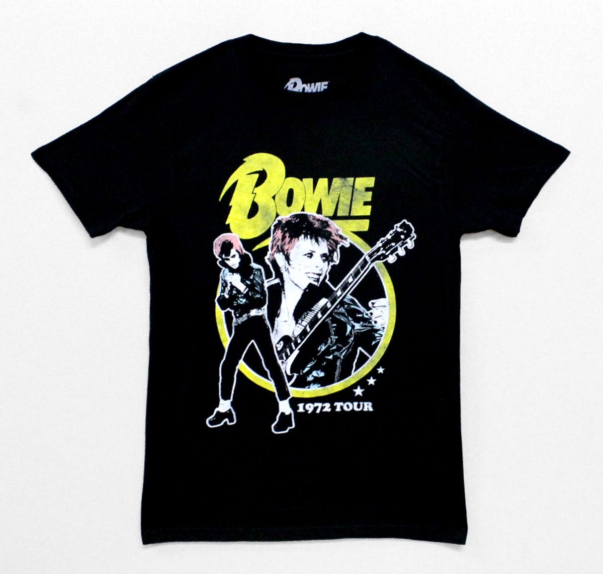 David Bowie 72 World Tour - Black