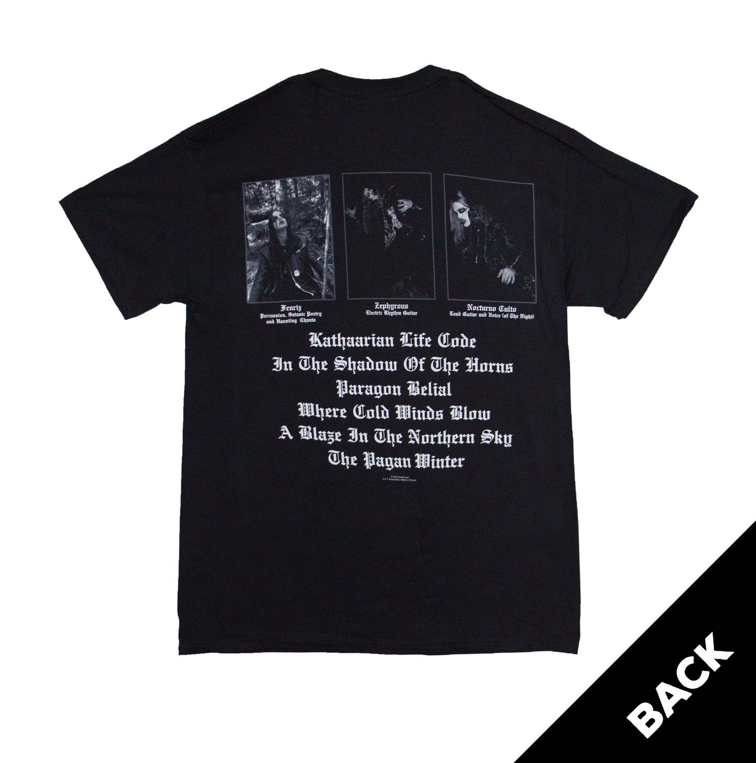 Dark Throne - A Blaze in the Northern Sky Ver. 2 - BLK