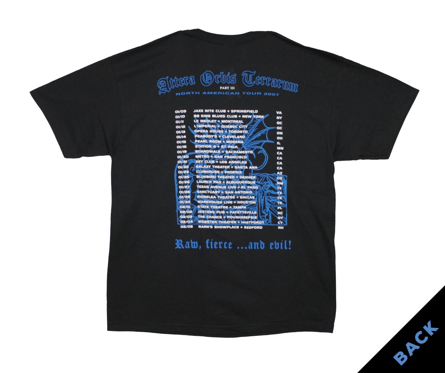 Dark Funeral Tour 2007 - Black