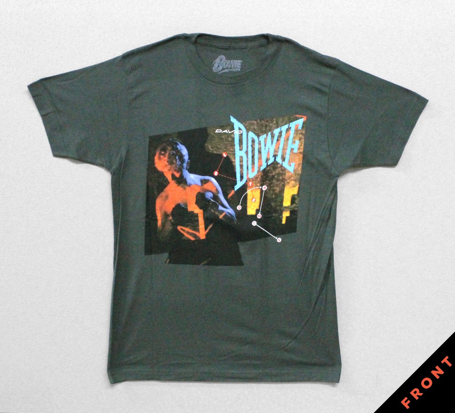 David Bowie Lets Dance - Charcoal