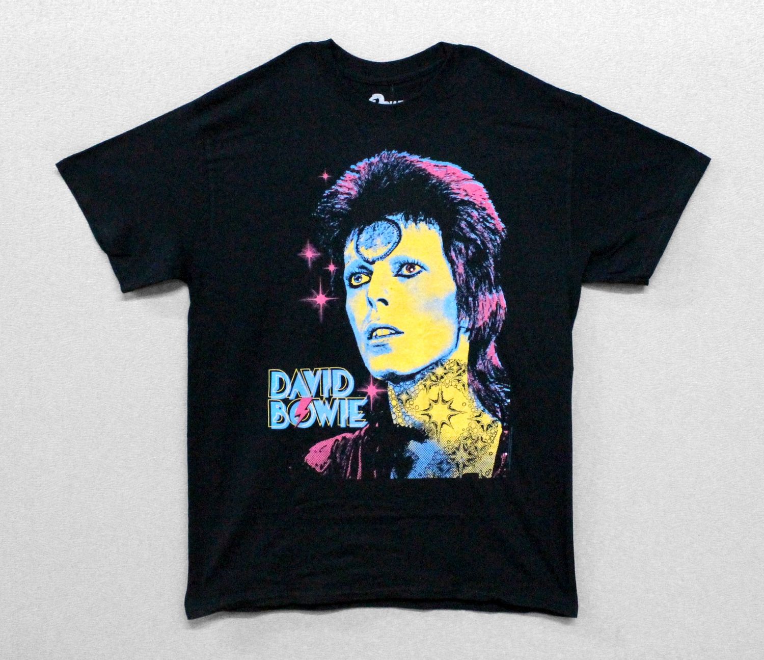 David Bowie Ziggy Fluorescent - Black