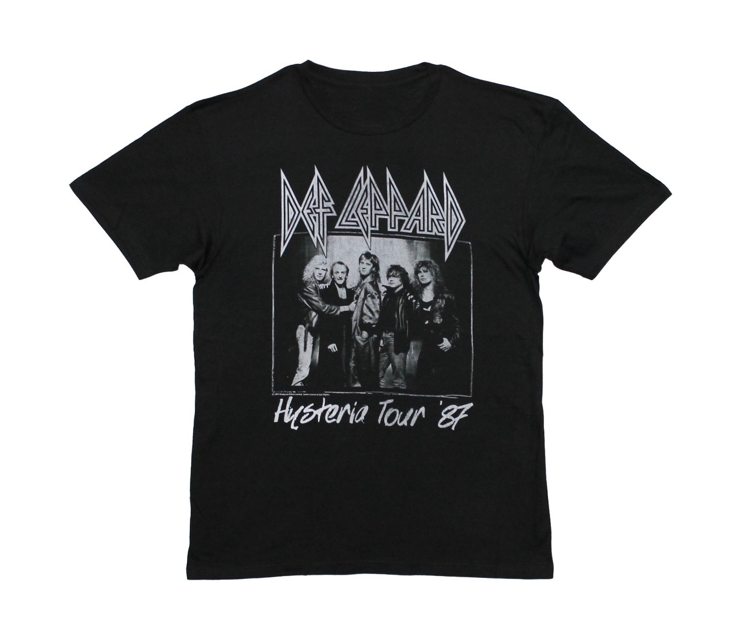 Def Leppard Hysteria Tour Photo - Black