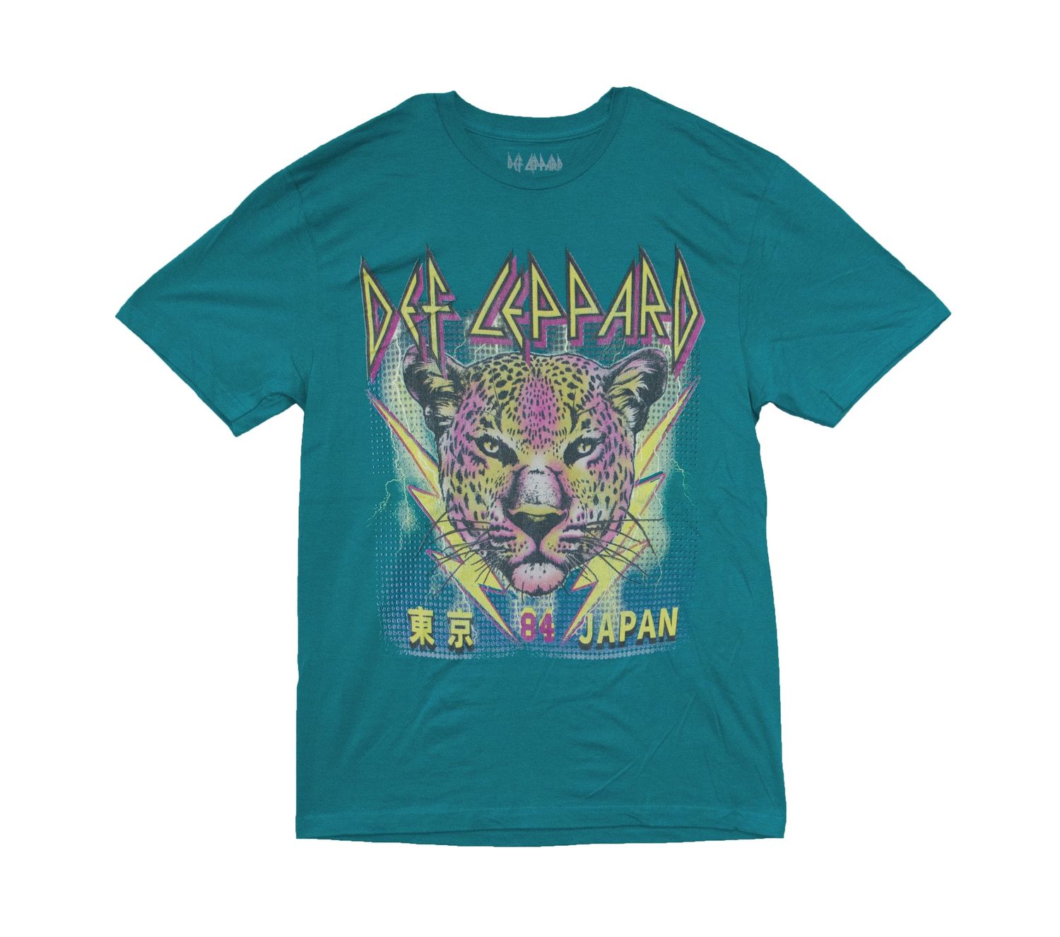 Def Leppard - '84 Japan Leopard - TEAL