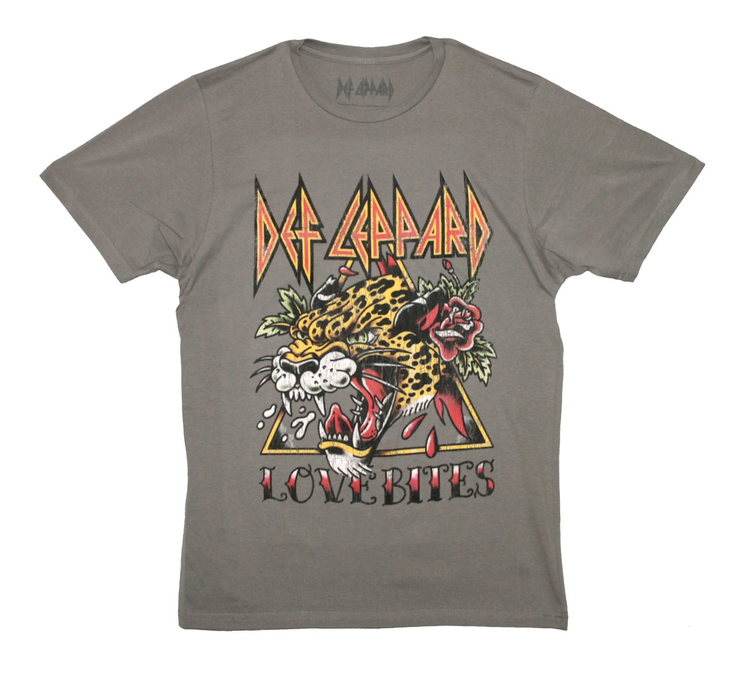 Def Leppard Love Bites Tattoo - Grey