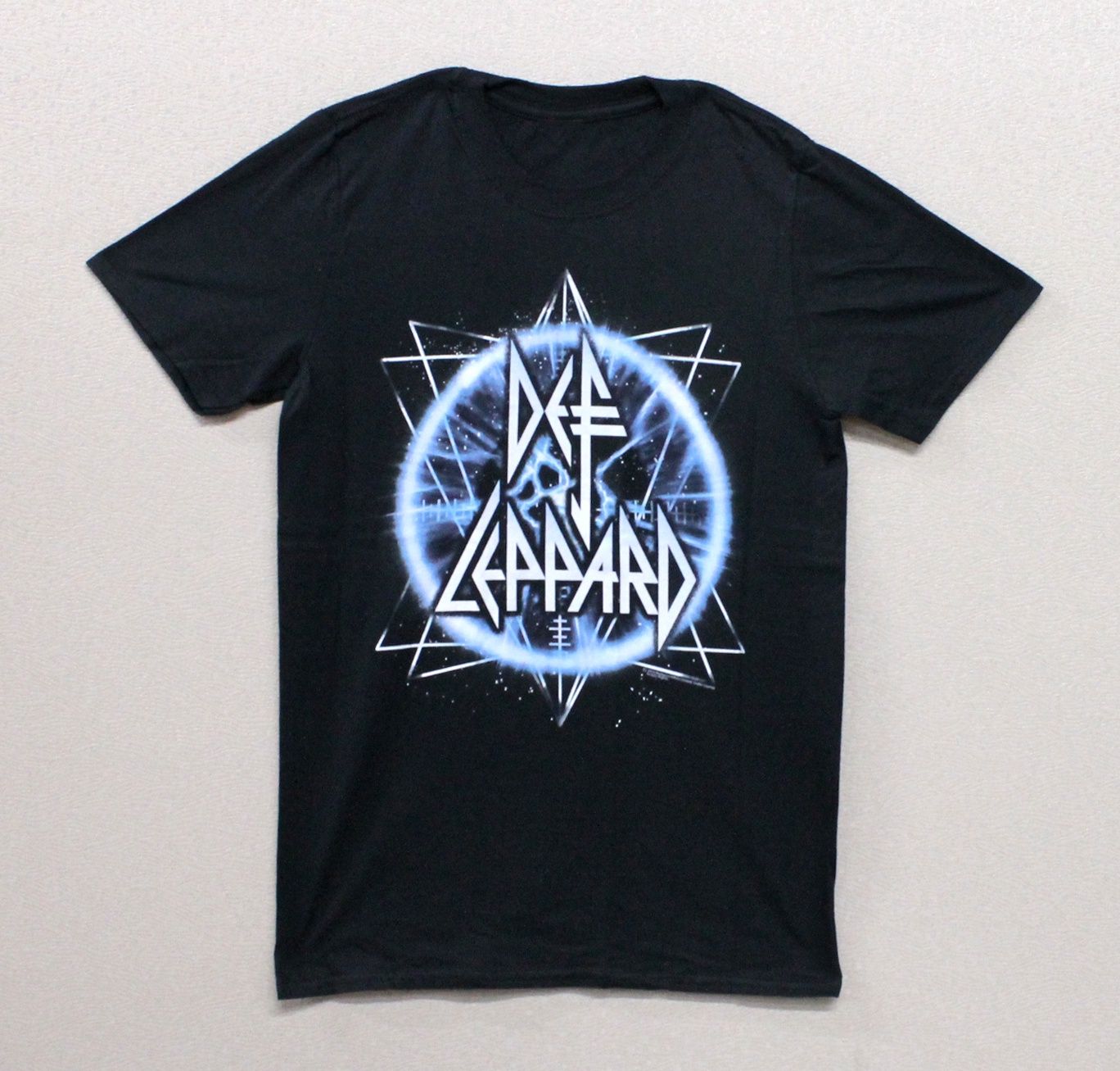 Def Leppard Adrenalize Polygons-Black