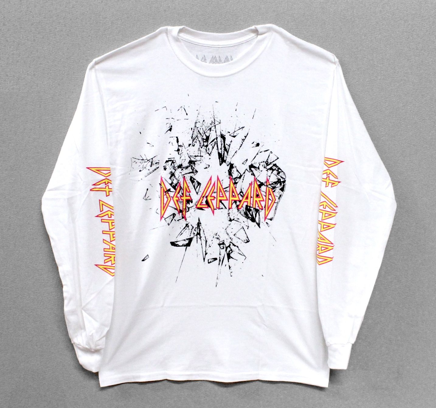 Def Leppard Shatter L/S - White