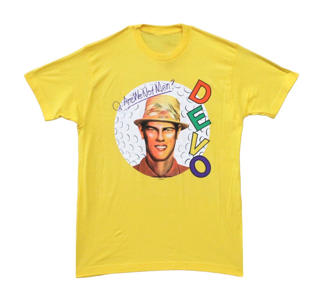 DEVO Q: Are We Not Men? - Yellow