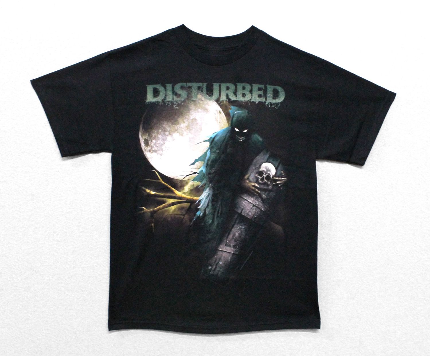Disturbed Demon Coffin-Black