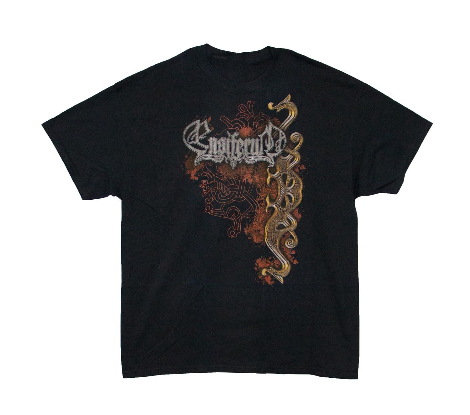 Ensiferum Gold Dragon - Black