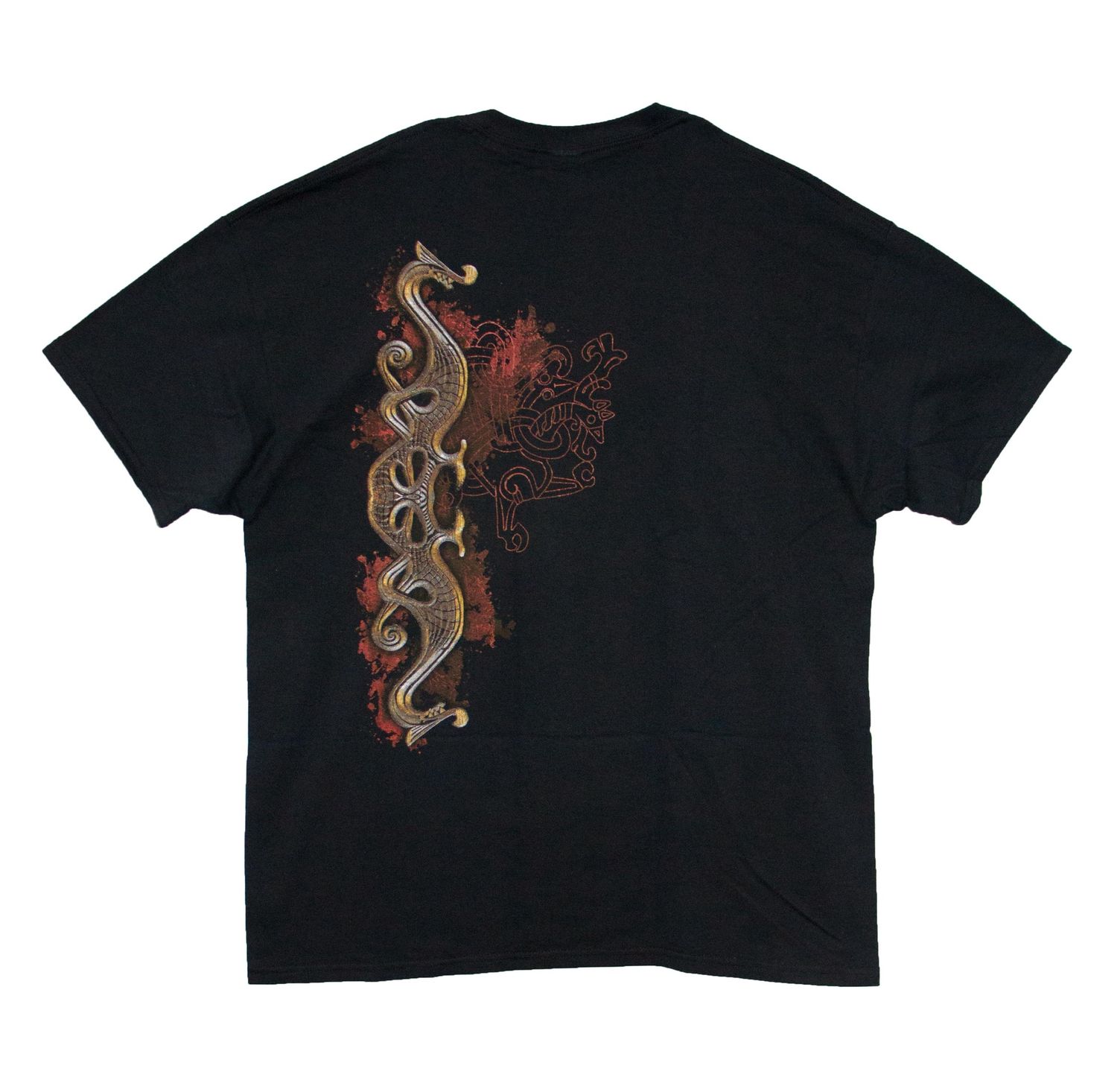 Ensiferum Gold Dragon - Black