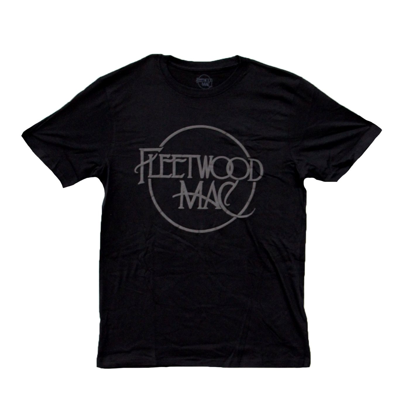 Fleetwood Mac-Grey puff logo Blk