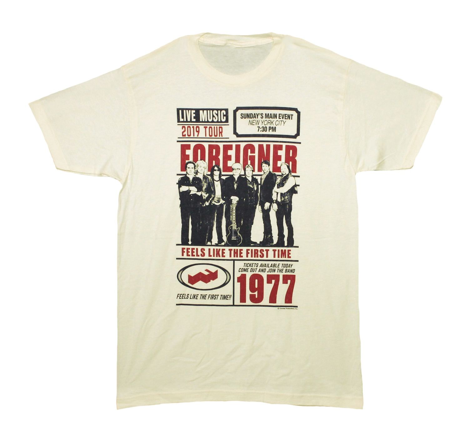 Foreigner Live Feels Like the First Time - Natural