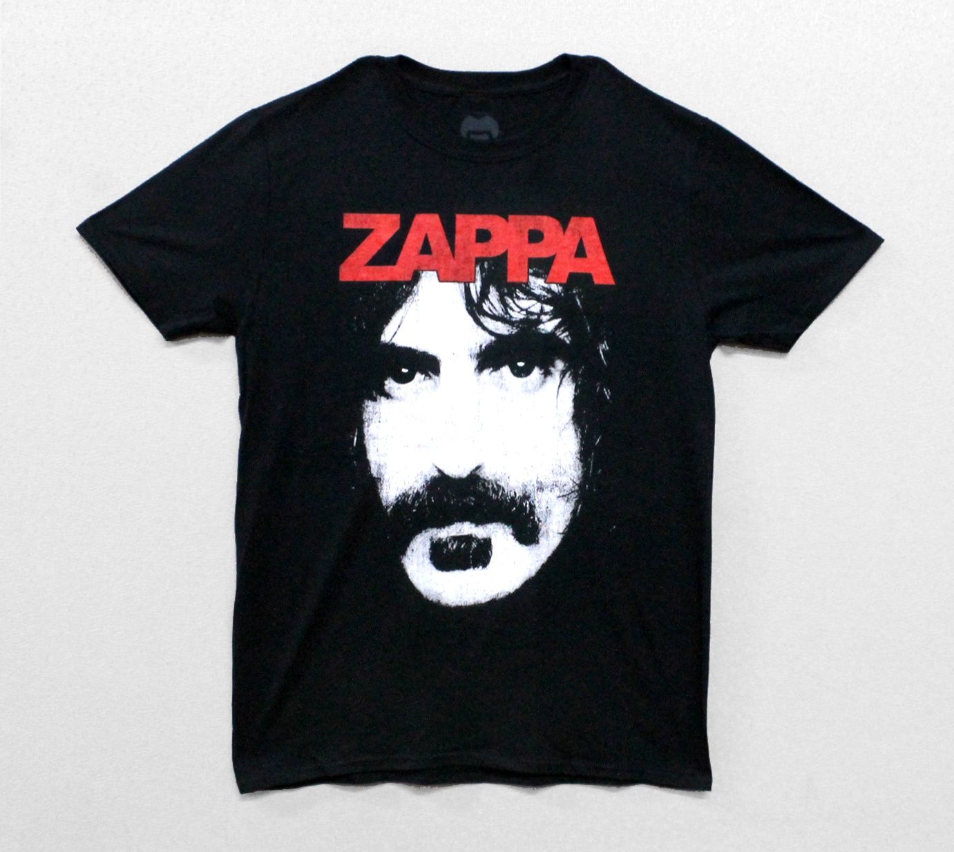 Frank Zappa B/W Portrait - Black