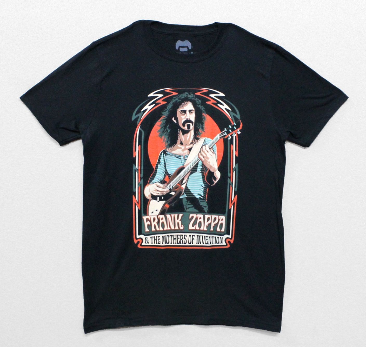Frank Zappa Illustration - Black