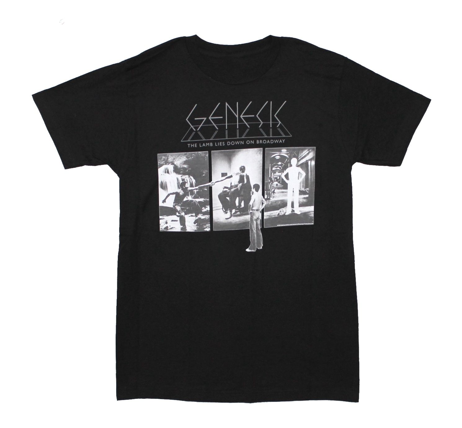 Genesis Lamb Lies Down Tour Grayscale Black
