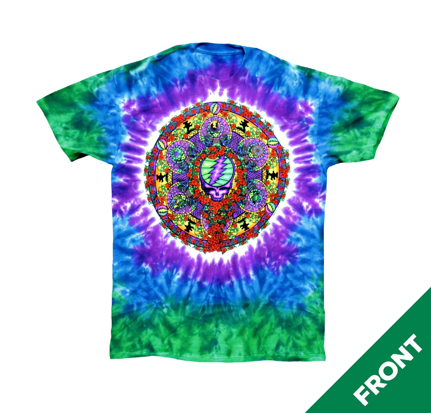 Grateful Dead - Celtic Mandala - BLU/PRPL/GRN TD