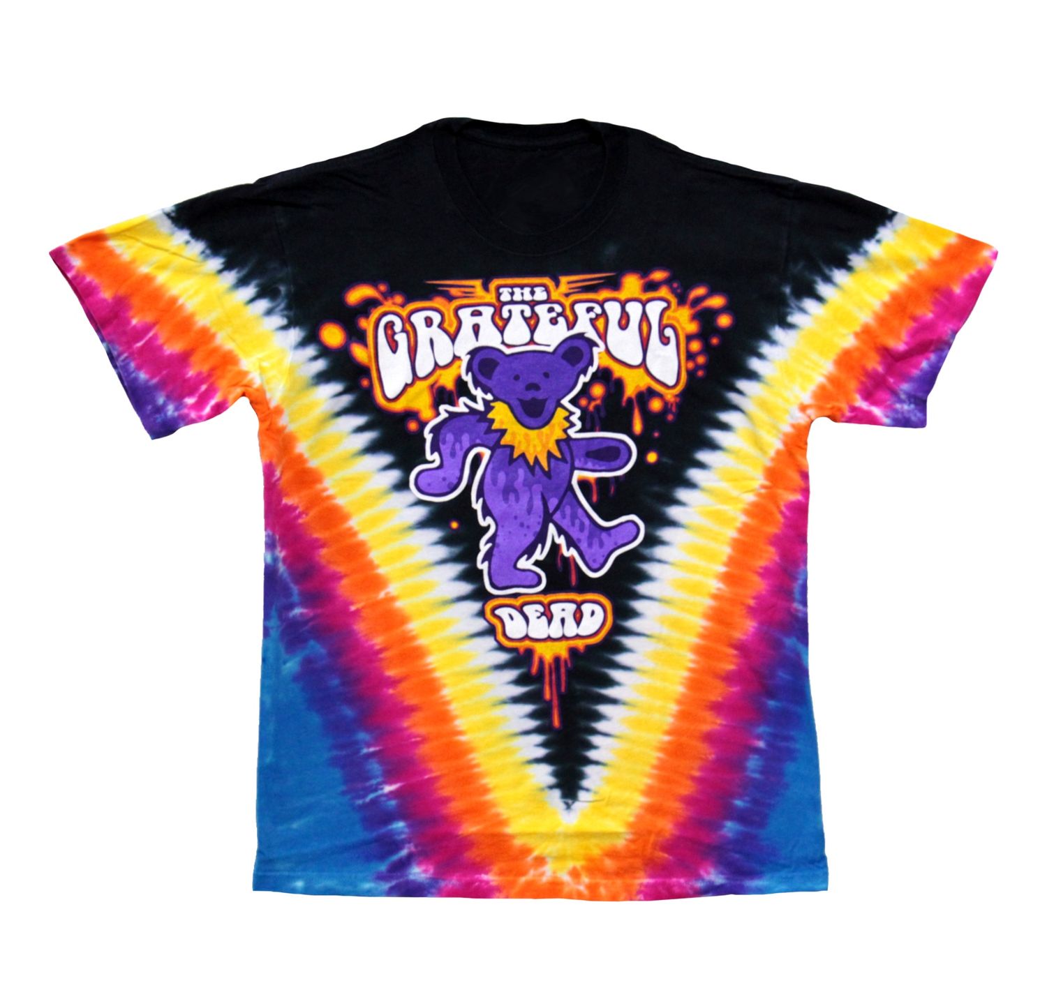 Grateful Dead - Liquid Bear - BLK/MULTI COLOUR V TD