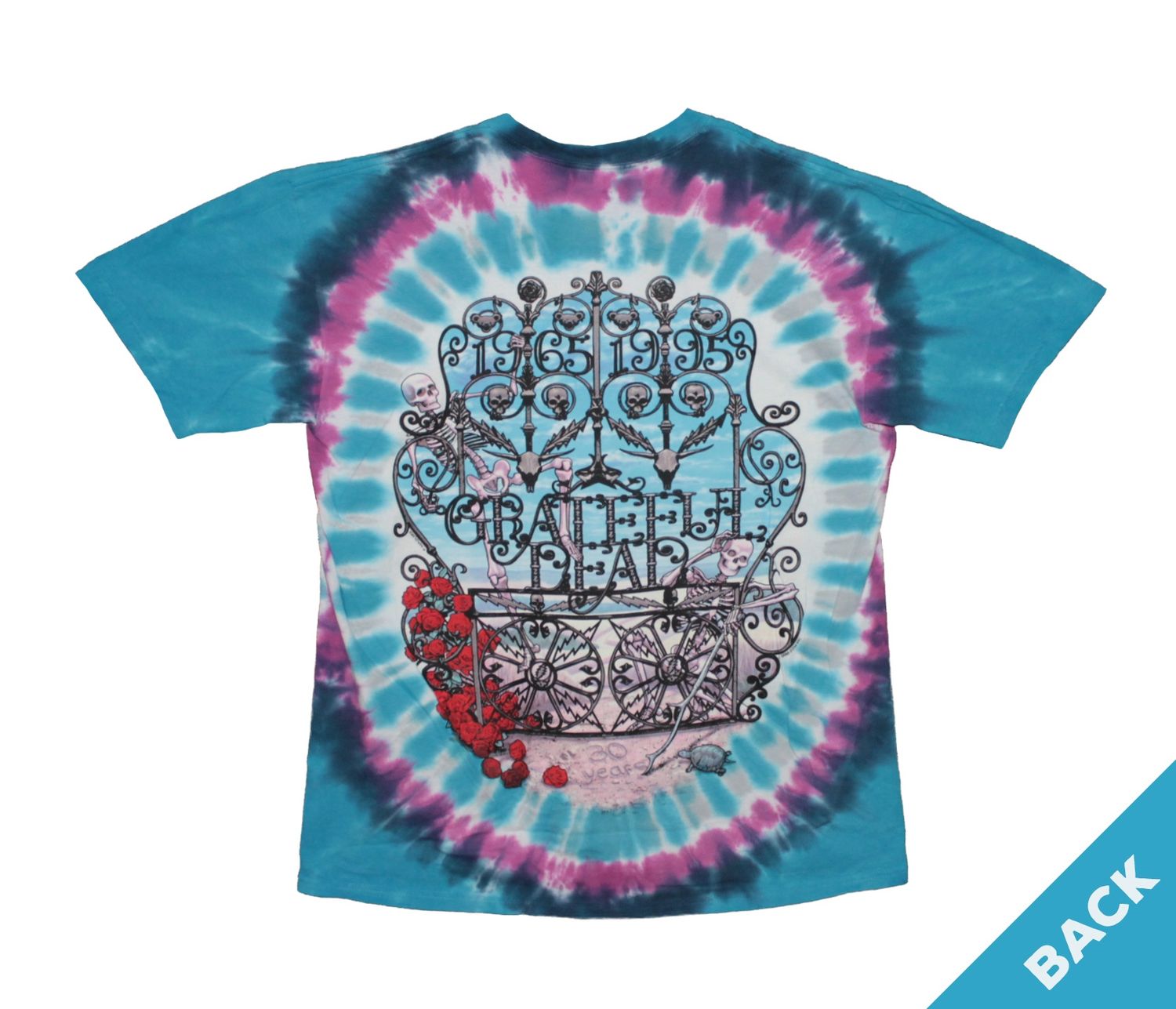 Grateful Dead 30th Anniversary Bertha Gates - Tye-dye