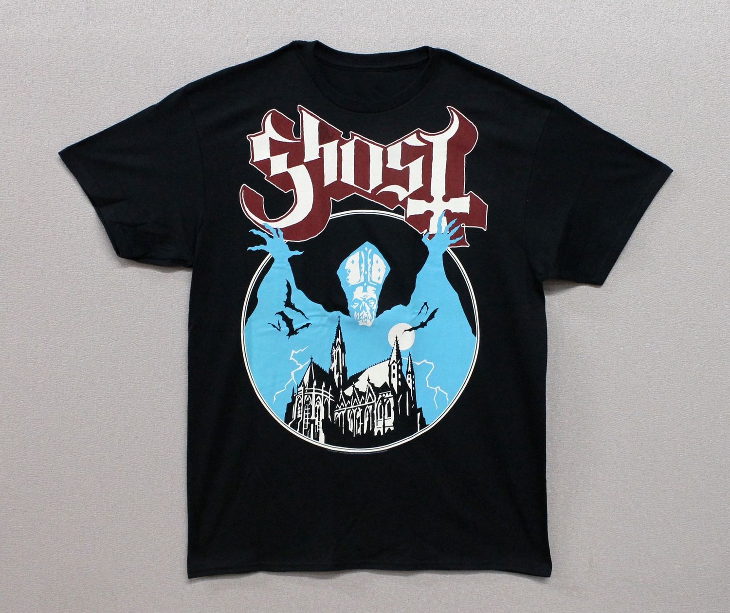 Ghost Opus Eponymous Red Font-Black