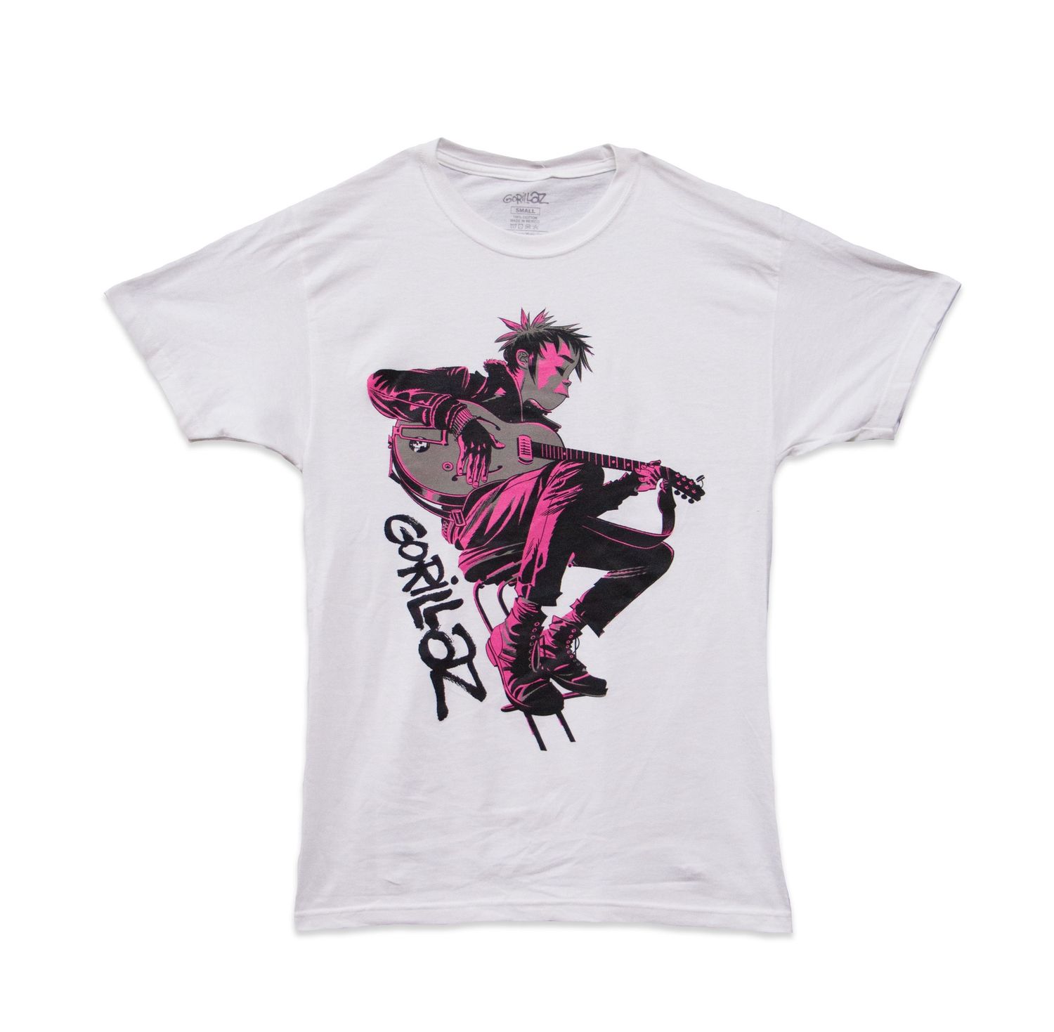 Gorillaz Sitting Pink - White
