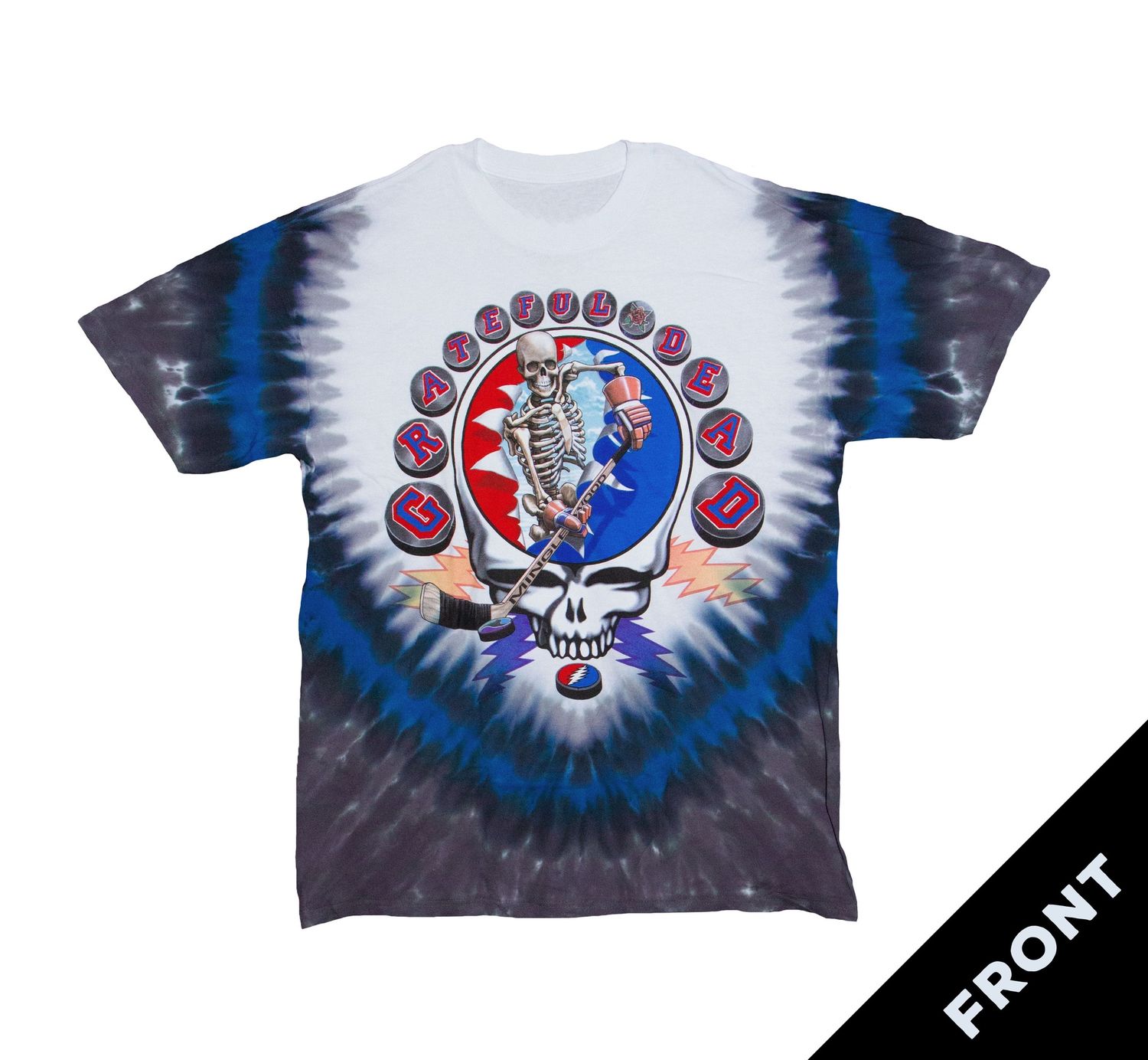 Grateful Dead - NY Strangers Hockey - TIE DYE