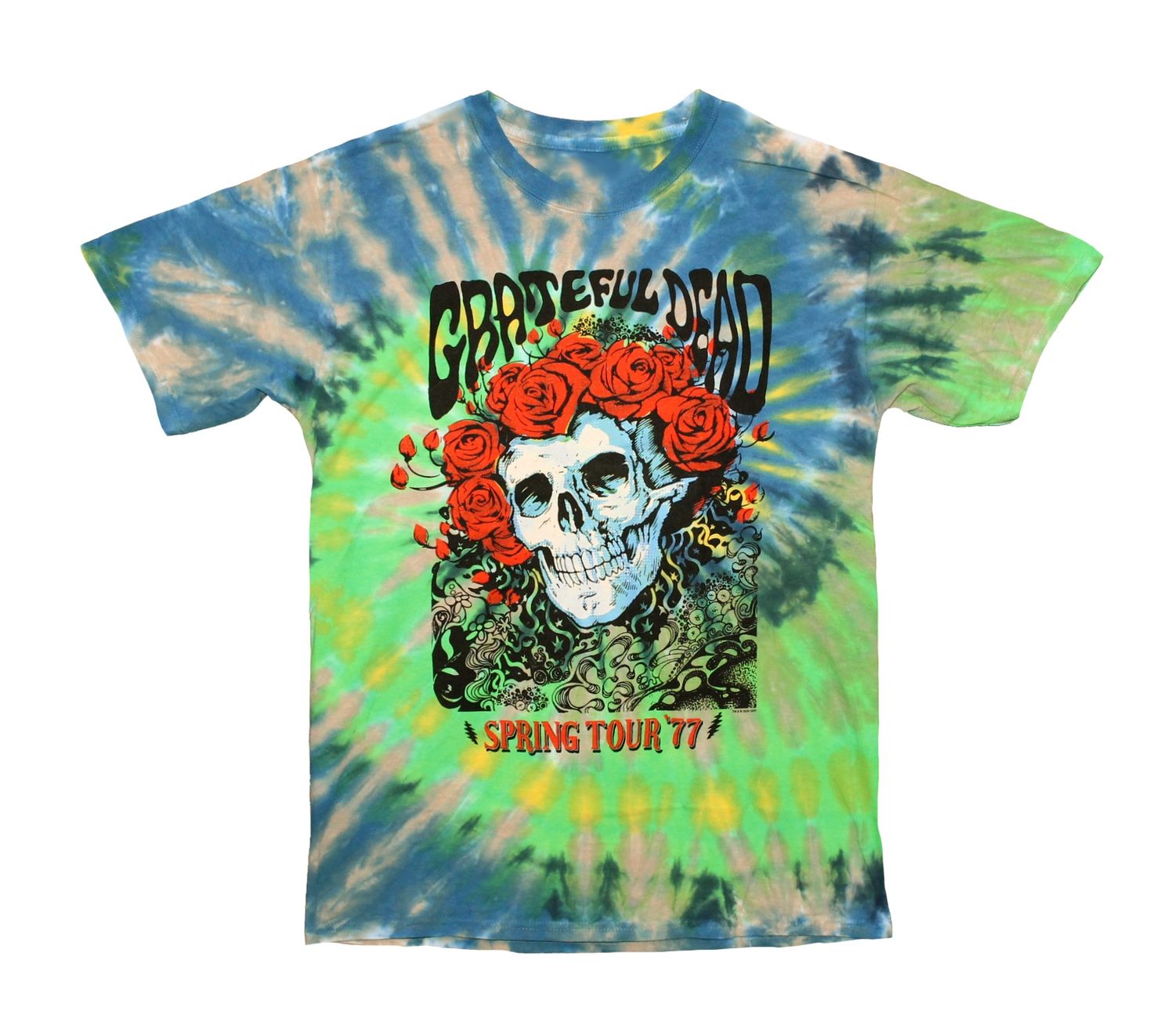 Grateful Dead Bertha '77 Spring Tour - Tye Dye
