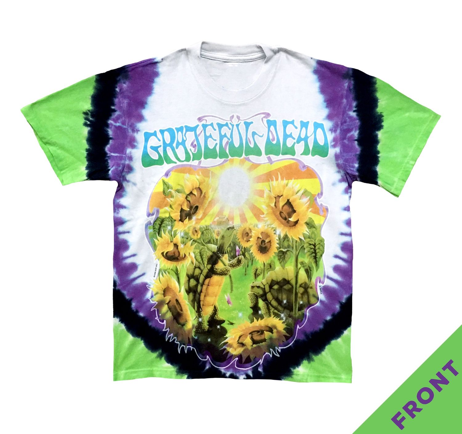 Grateful Dead Sunflower Terrapin - Tye-Dye