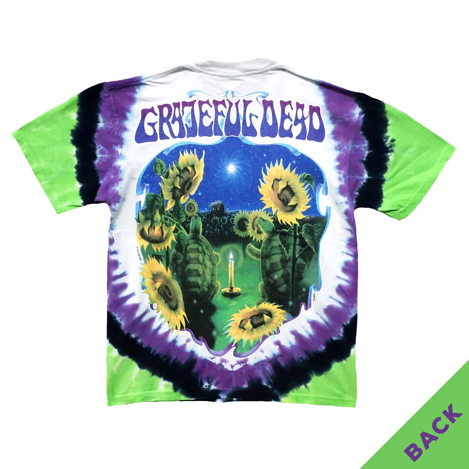 Grateful Dead Sunflower Terrapin - Tye-Dye